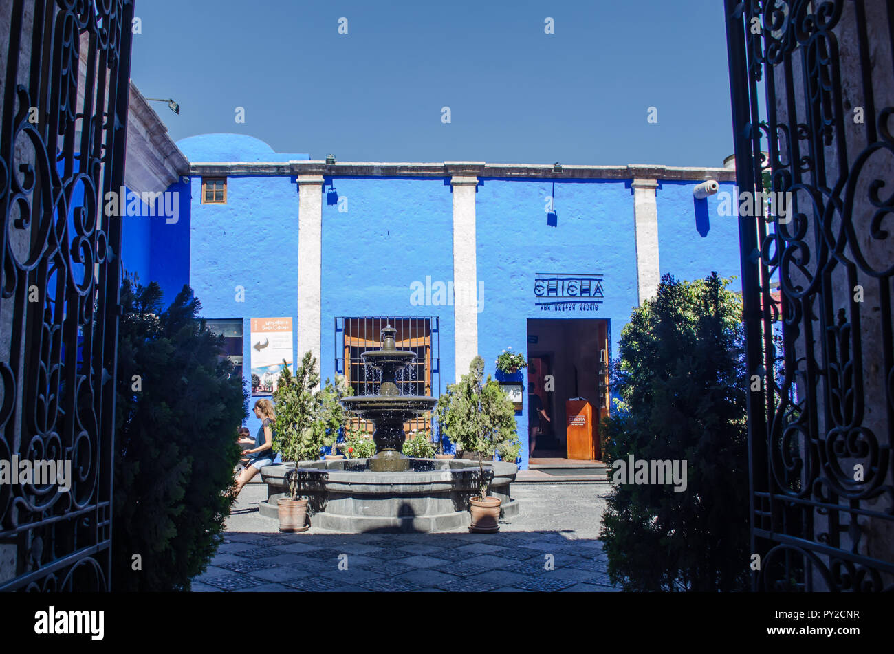Chicha Ristorante in Arequipa Foto Stock