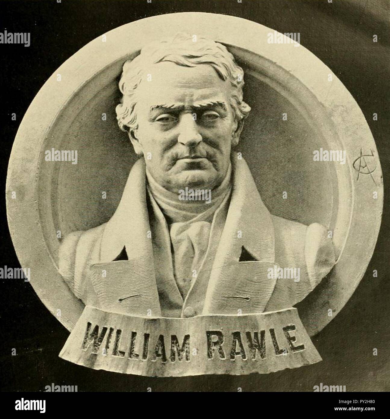 Calder Rawle Phila & Popular Philadelphians 1891 pag.33. Foto Stock