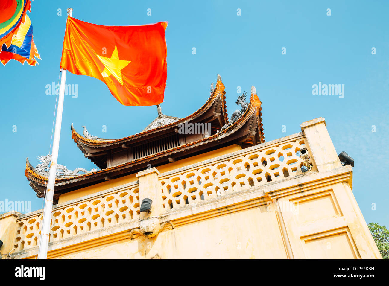 Thang Long Città Imperiale di Hanoi, Vietnam Foto Stock