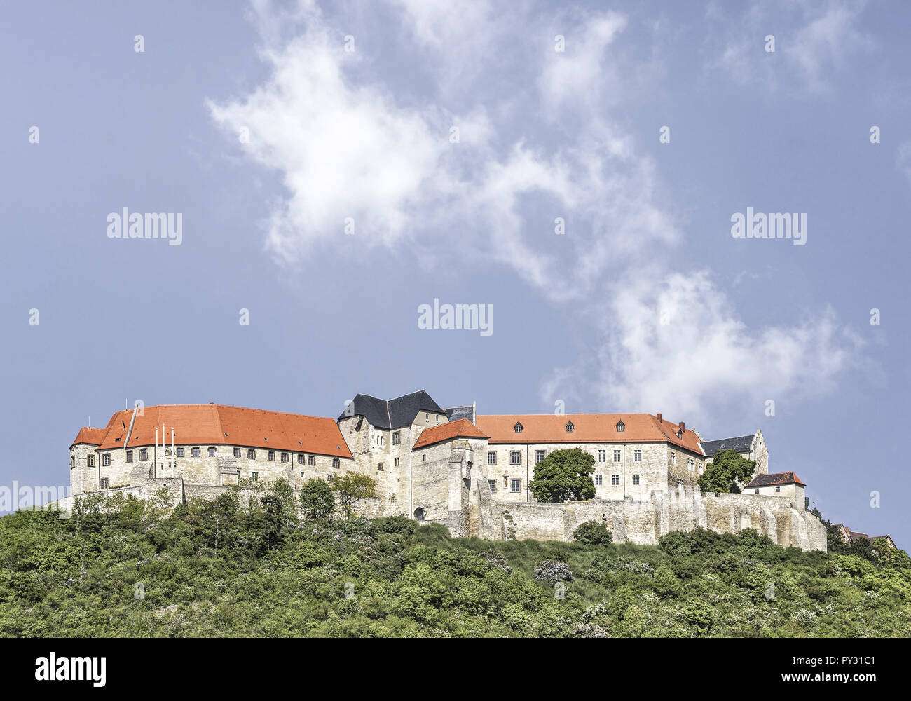 Schloss Neuenburg, Freyburg, Sachsen-Anhalt, Deutschland Foto Stock