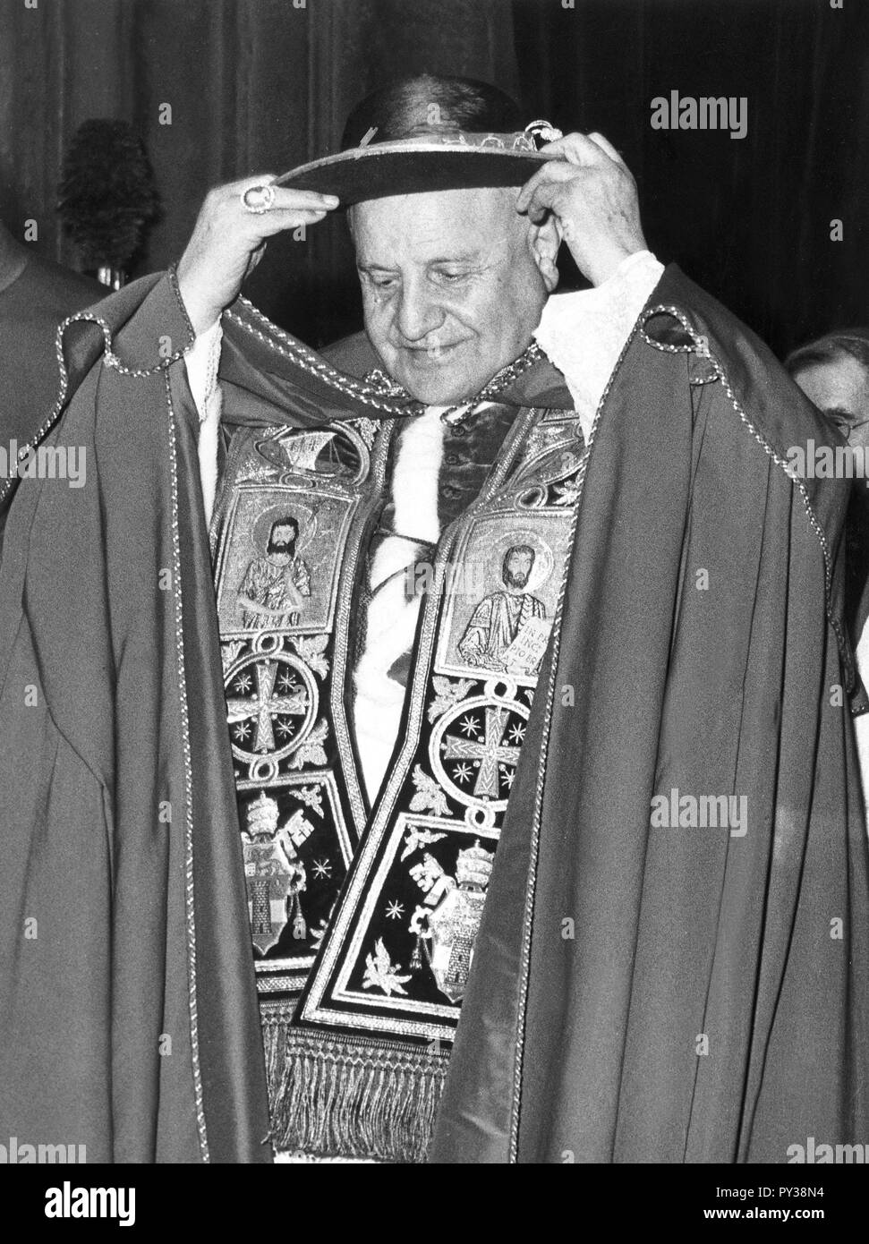 Papa Giovanni XXIII Foto Stock