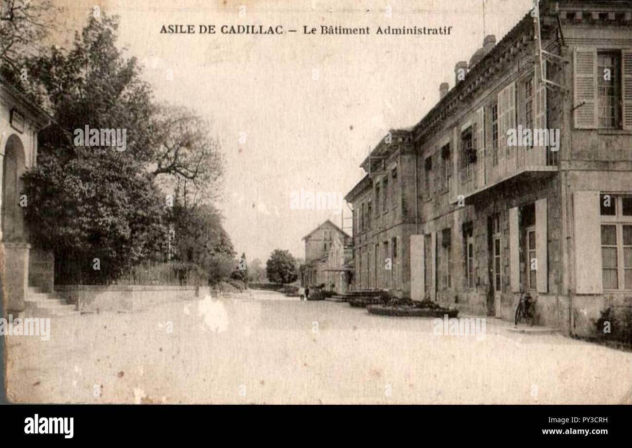 Cadillac-sur-Garonne - Asile des aliénés 5. Foto Stock