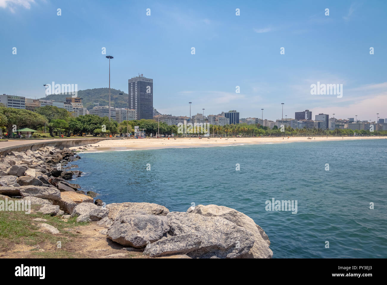 Aterro do Flamengo beach - Rio de Janeiro, Brasile Foto Stock