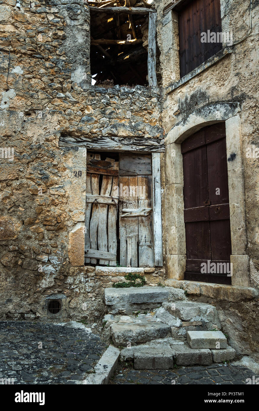 Porte antiche, Abruzzo Foto Stock