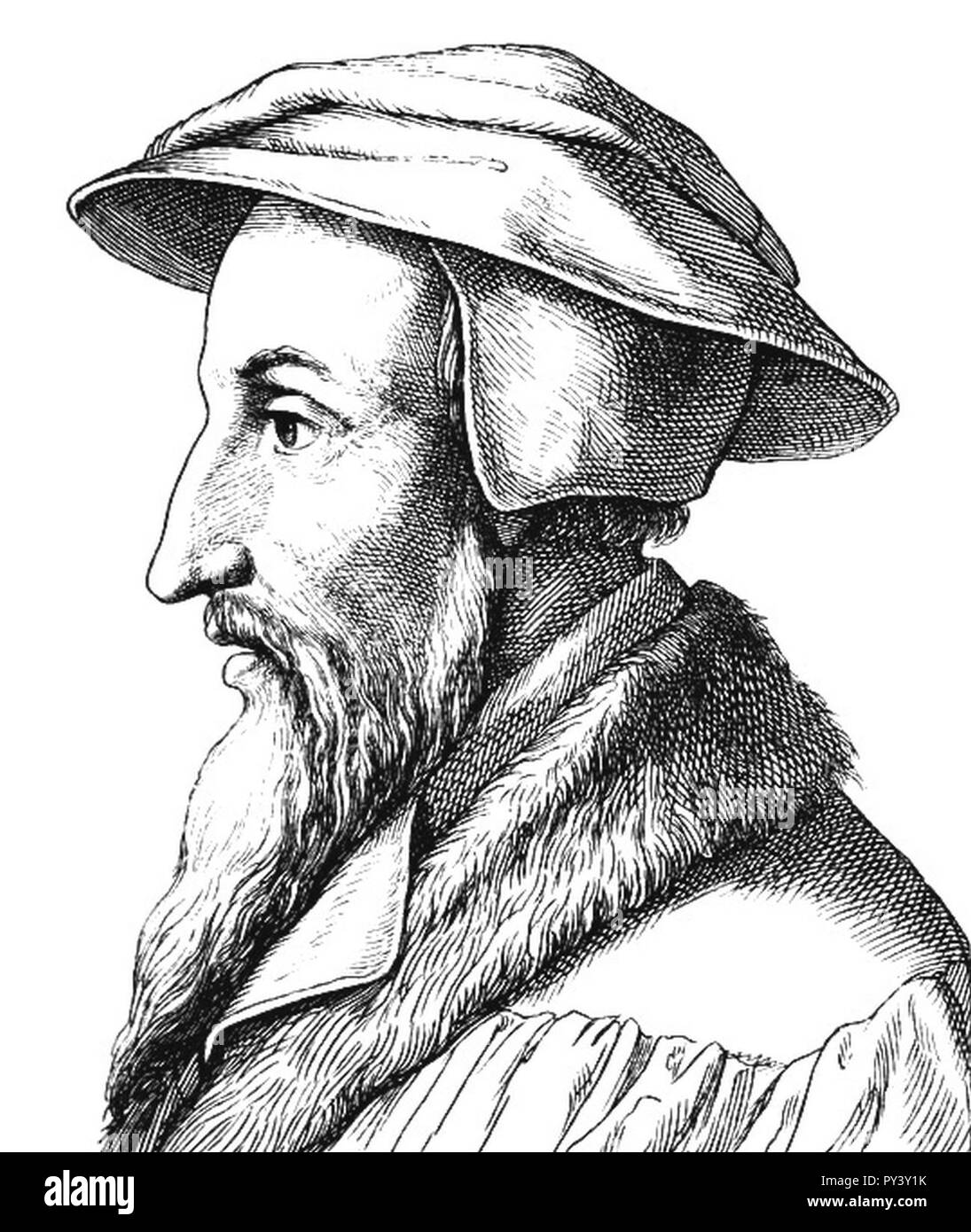 Giovanni Calvino. Foto Stock