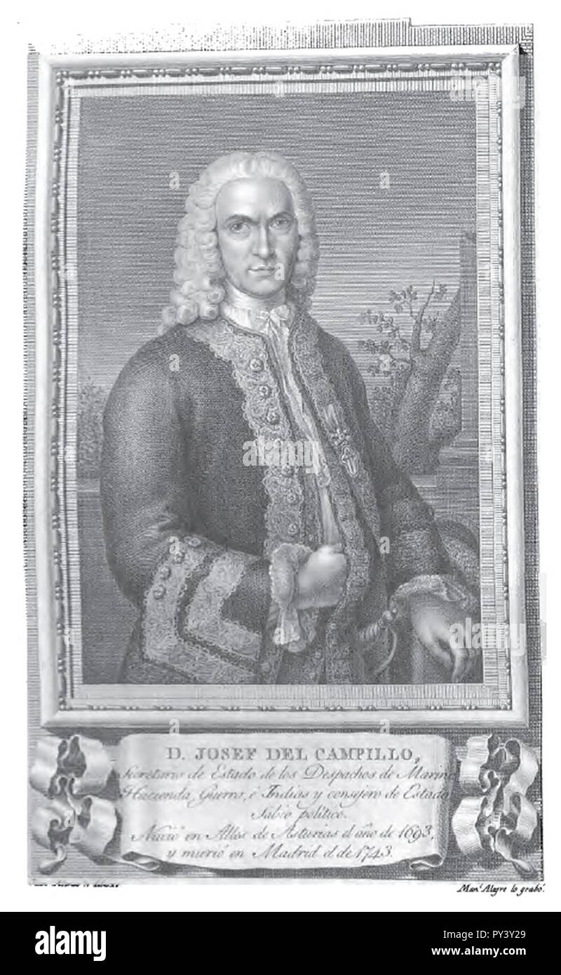 Josef del Campillo. Foto Stock