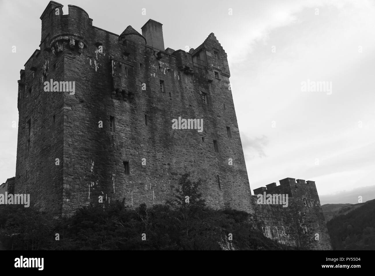 Tenere, Castello Eilean Donan, Scozia Foto Stock