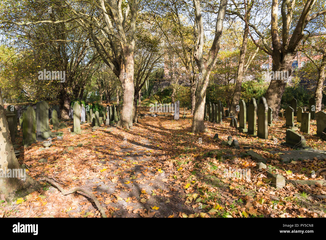 Il tasto Hill Cimitero in Hockley, originariamente chiamato Birmingham Cimitero generale, è la più antica non-Cimitero Cimitero in Birmingham Foto Stock