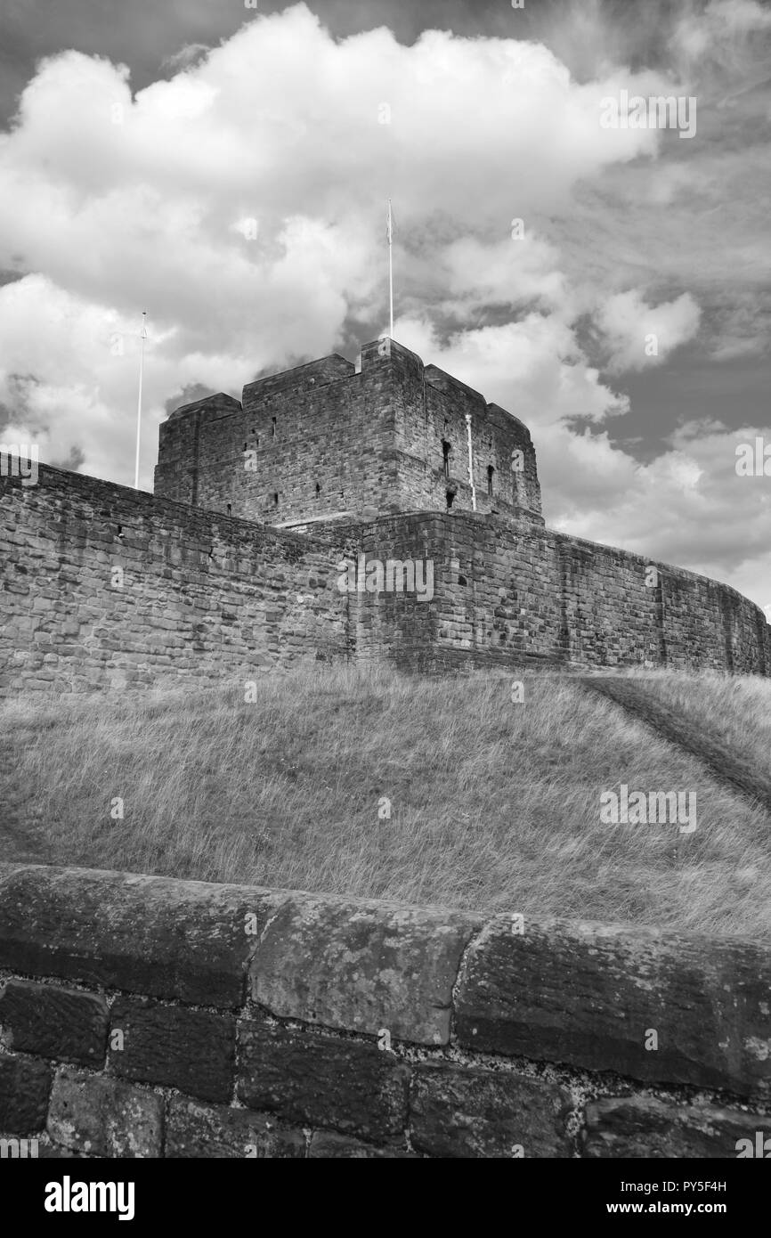 Il Carlisle Castle Foto Stock