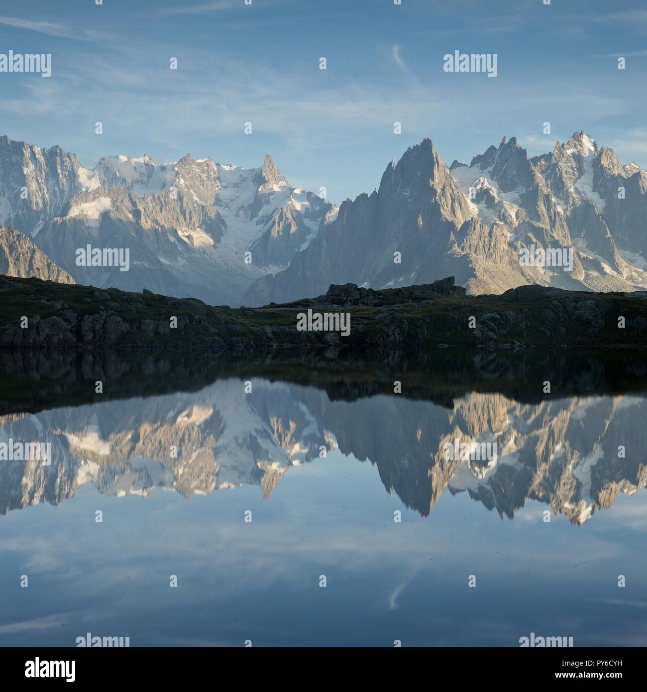 Lac des Cheserys Foto Stock
