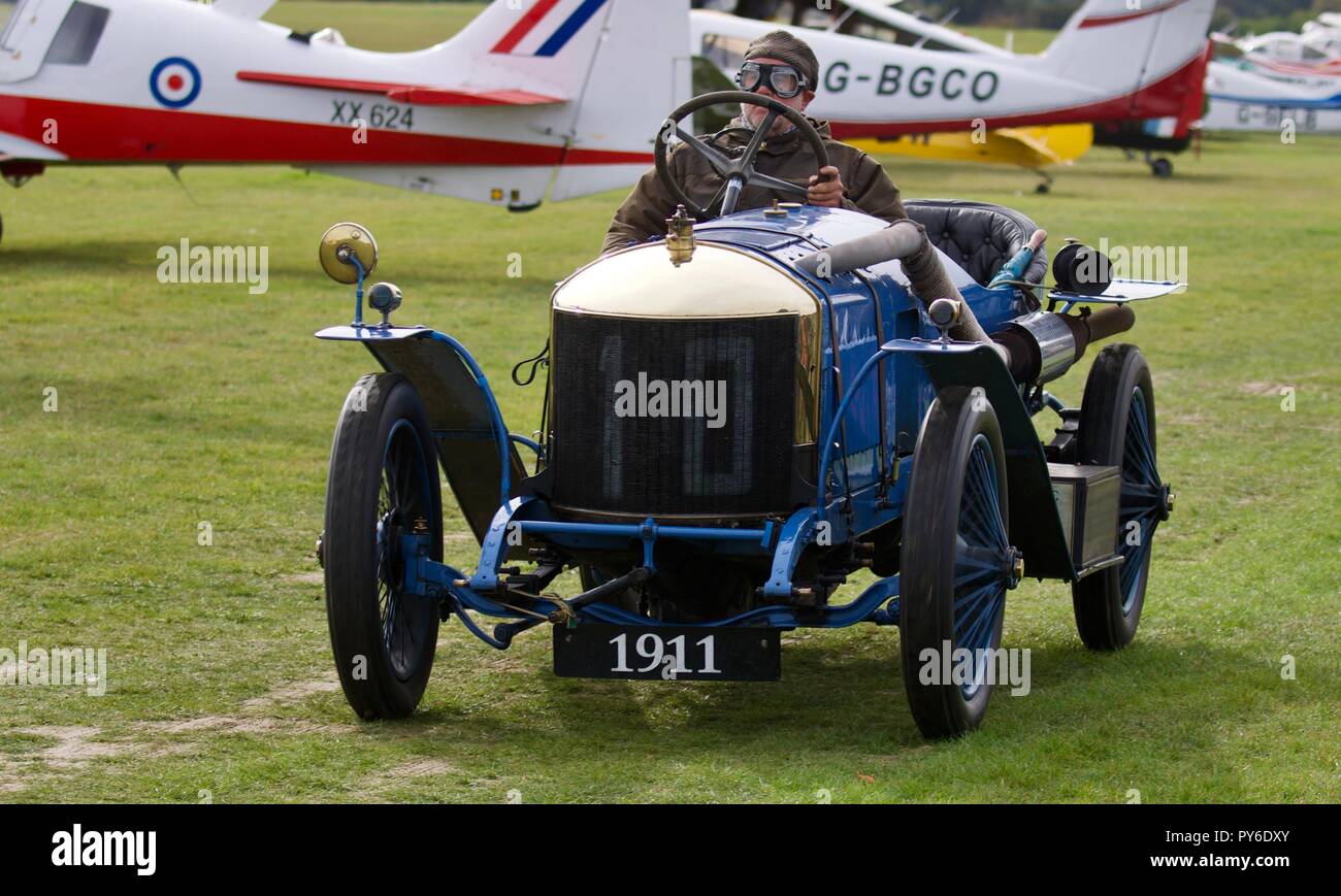1911 Delage 3 litro di tipo X due Seat Racer - No.10 Foto Stock