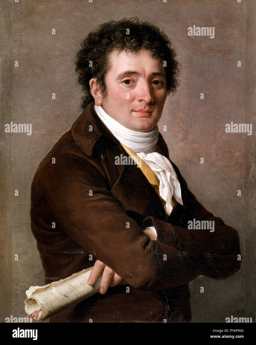 Adelaide Labille-Guiard, Ritratto di Dublin-Tornelle, circa 1799 olio su tela, Fogg Art Museum di Cambridge, Stati Uniti d'America. Foto Stock