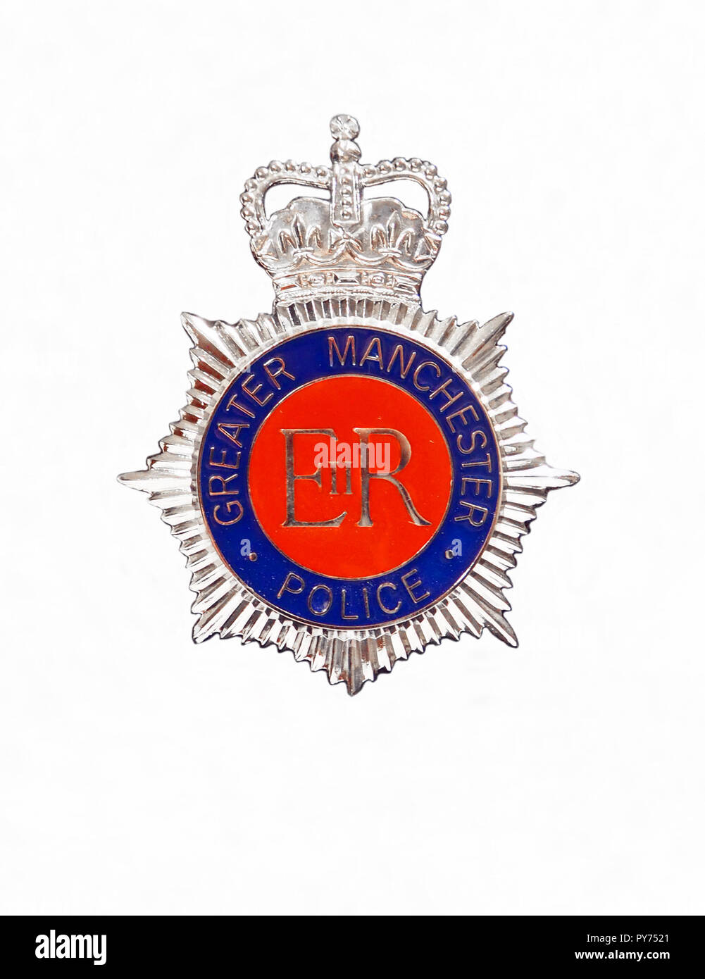 Greater Manchester police badge Foto Stock