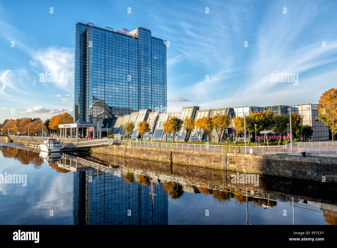 Hotel del fiume Clyde, Glasgow, Scotland, Regno Unito Foto Stock