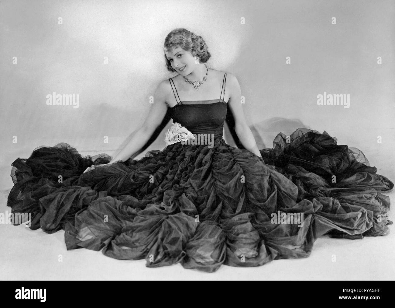 L'attrice svedese Ingrid Bergman, 1915-1982. L'attrice svedese con una carriera internazionale. Il più famoso per i suoi ruoli in film Casablanca e famoso. Nella foto qui 1938 Foto Stock