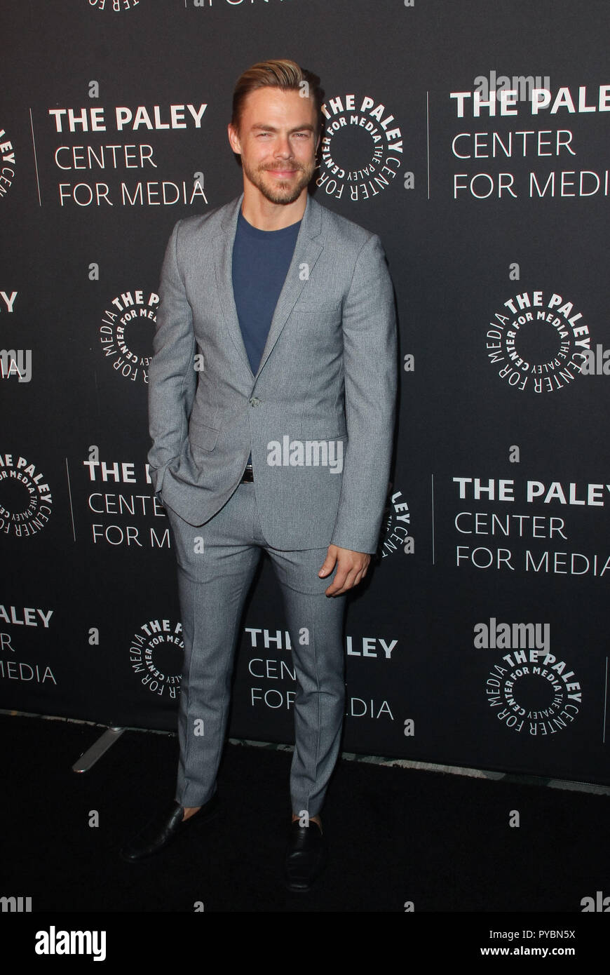 Hollywood, Stati Uniti d'America. 25 ott 2018. Derek Hough, 10/25/2018 Il Paley onori a Hollywood: un gran gala tributo alla musica in televisione tenuto presso il Beverly Wilshire Hotel di Beverly Hills, CA Foto di Izumi Hasegawa / HNW / PictureLux Credito: PictureLux / Hollywood Archive/Alamy Live News Foto Stock