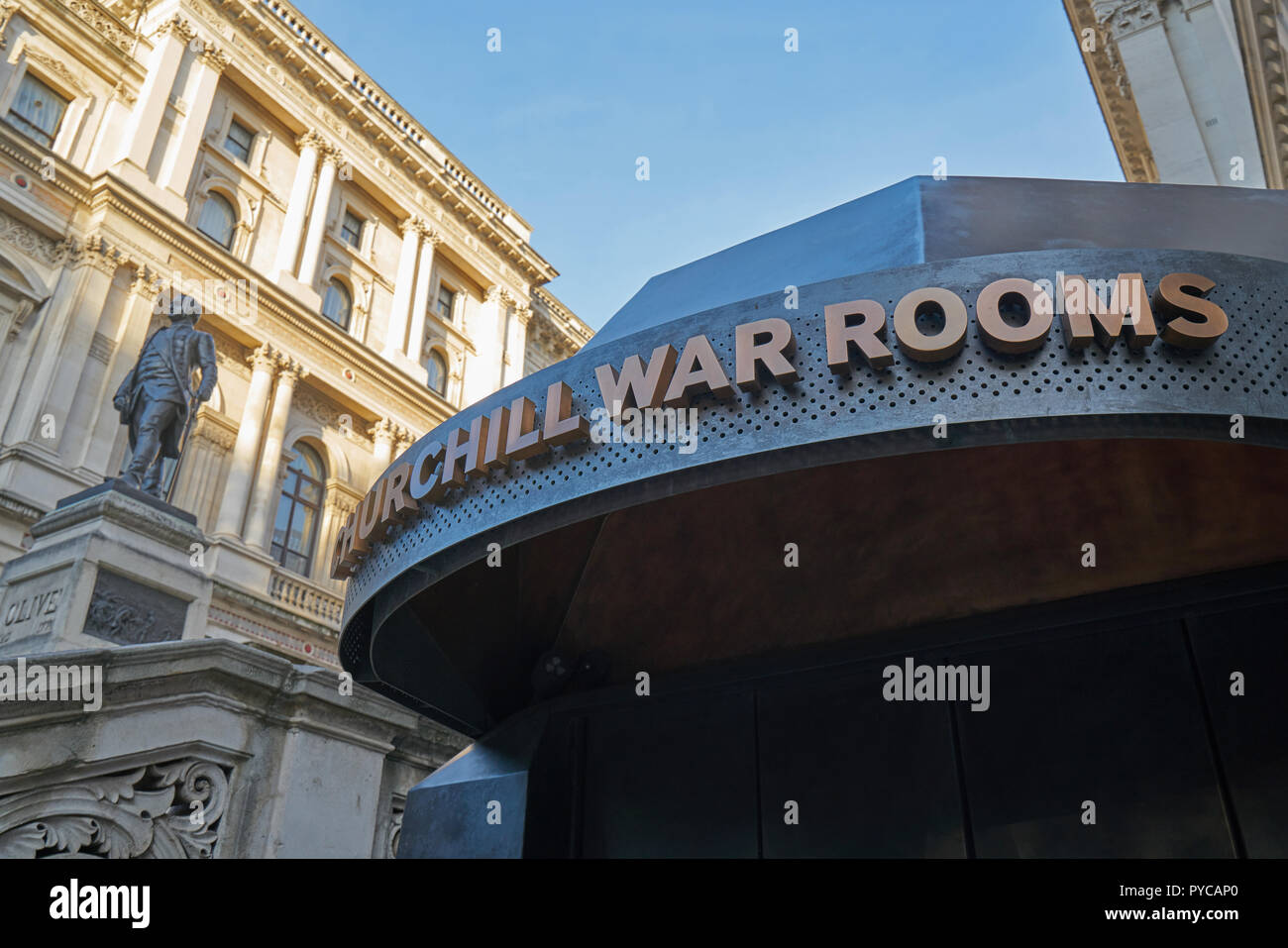 Churchill war rooms Londra Foto Stock