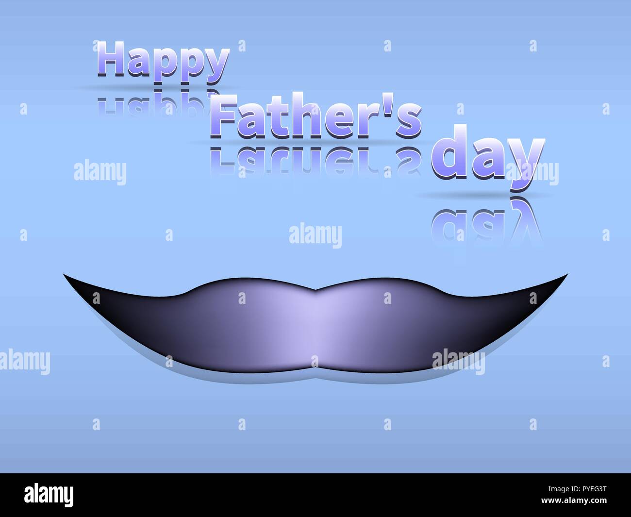 Felice giorno padri Illustrazione Vettoriale