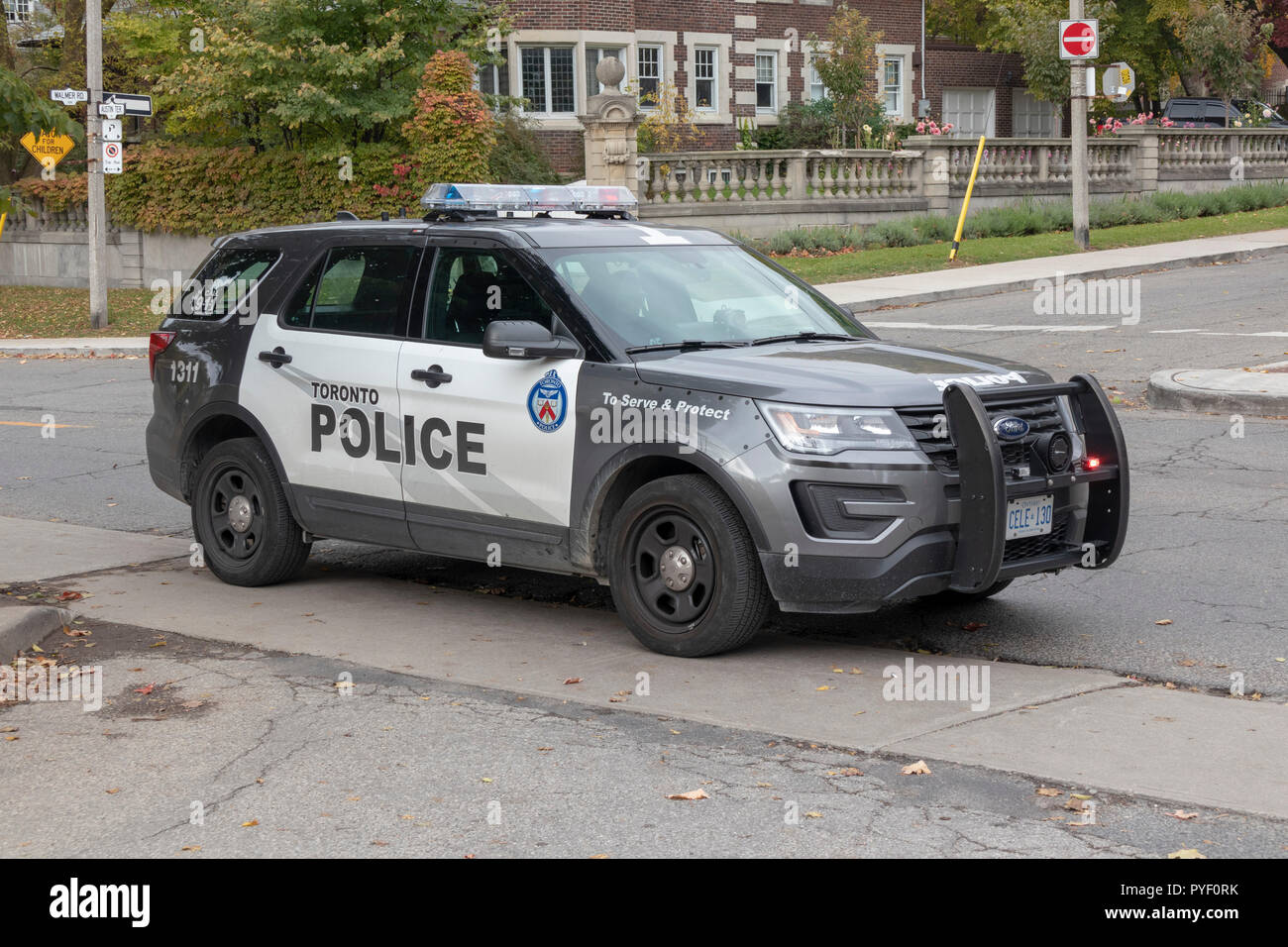 Ford Police Interceptor veicolo utilitario, Toronto, Canada Foto Stock