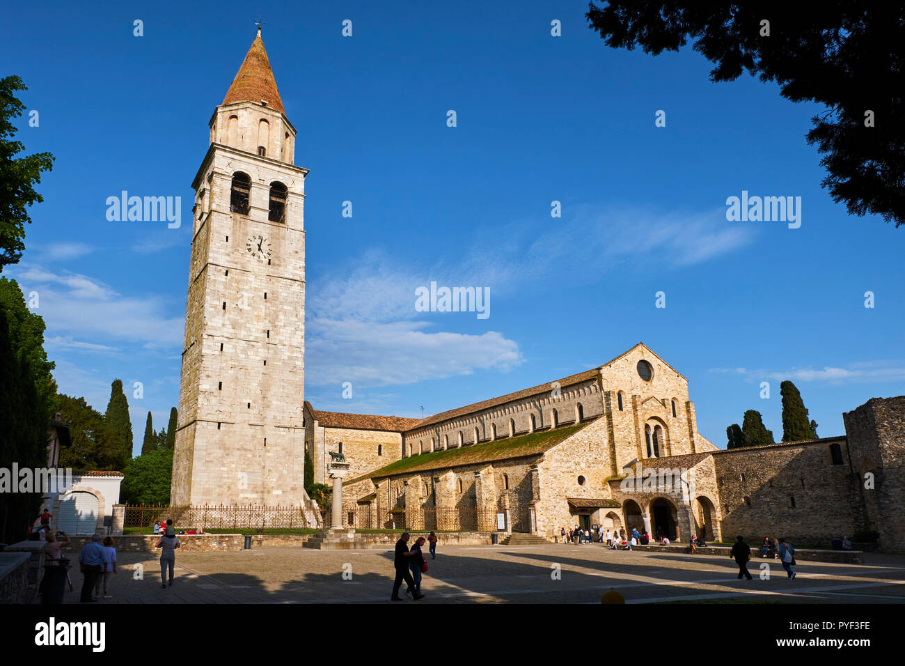 Italia Friuli Venezia Aquilee, Aquileia, Basilica Patriarcale di Santa Maria Assunta Foto Stock