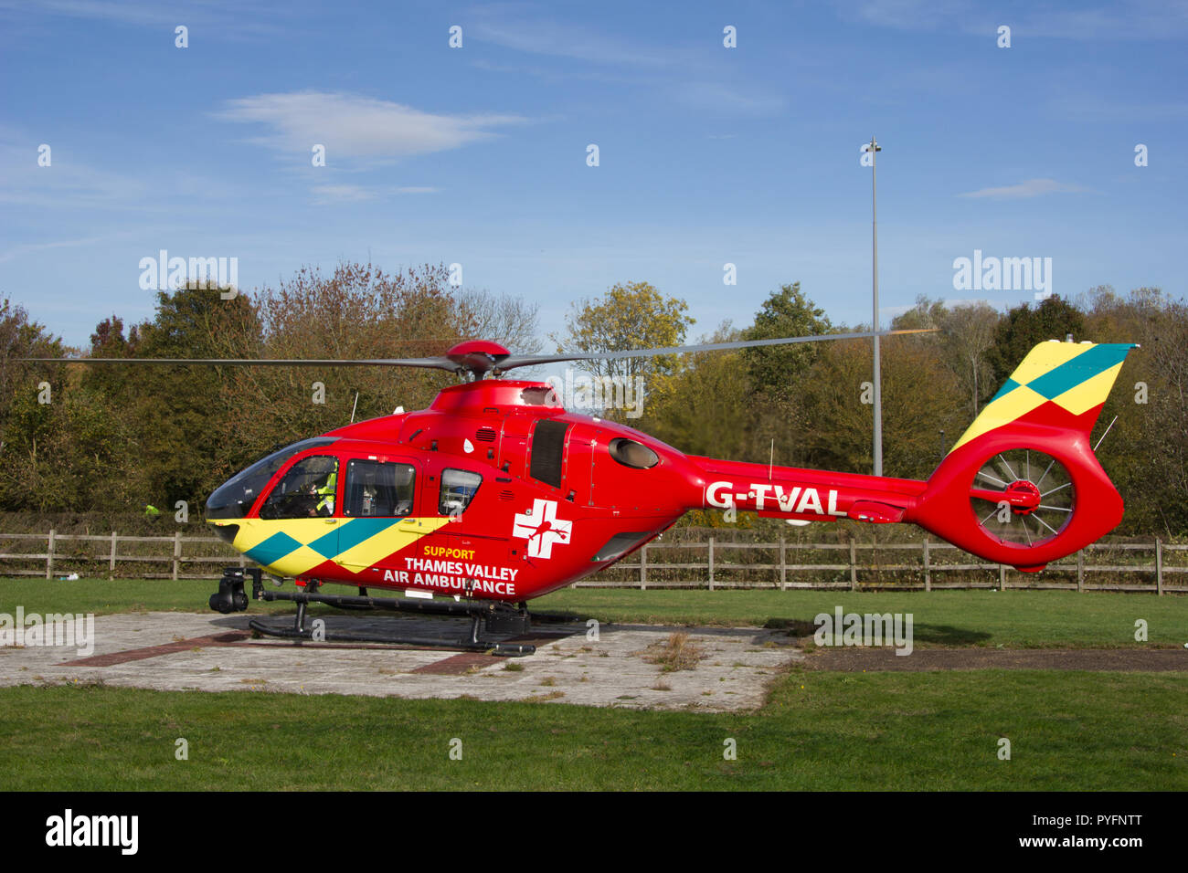 Air Ambulance Foto Stock