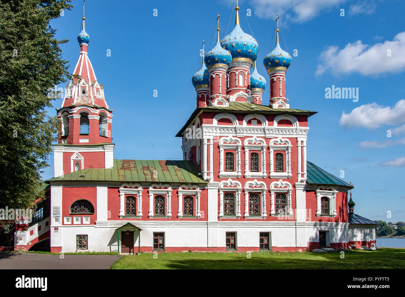Chiesa di Prince in Uglich, Russia (anello d'oro) Foto Stock