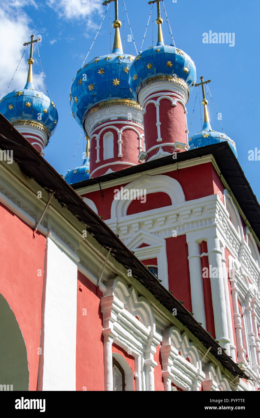 Chiesa di Prince in Uglich, Russia (anello d'oro) Foto Stock