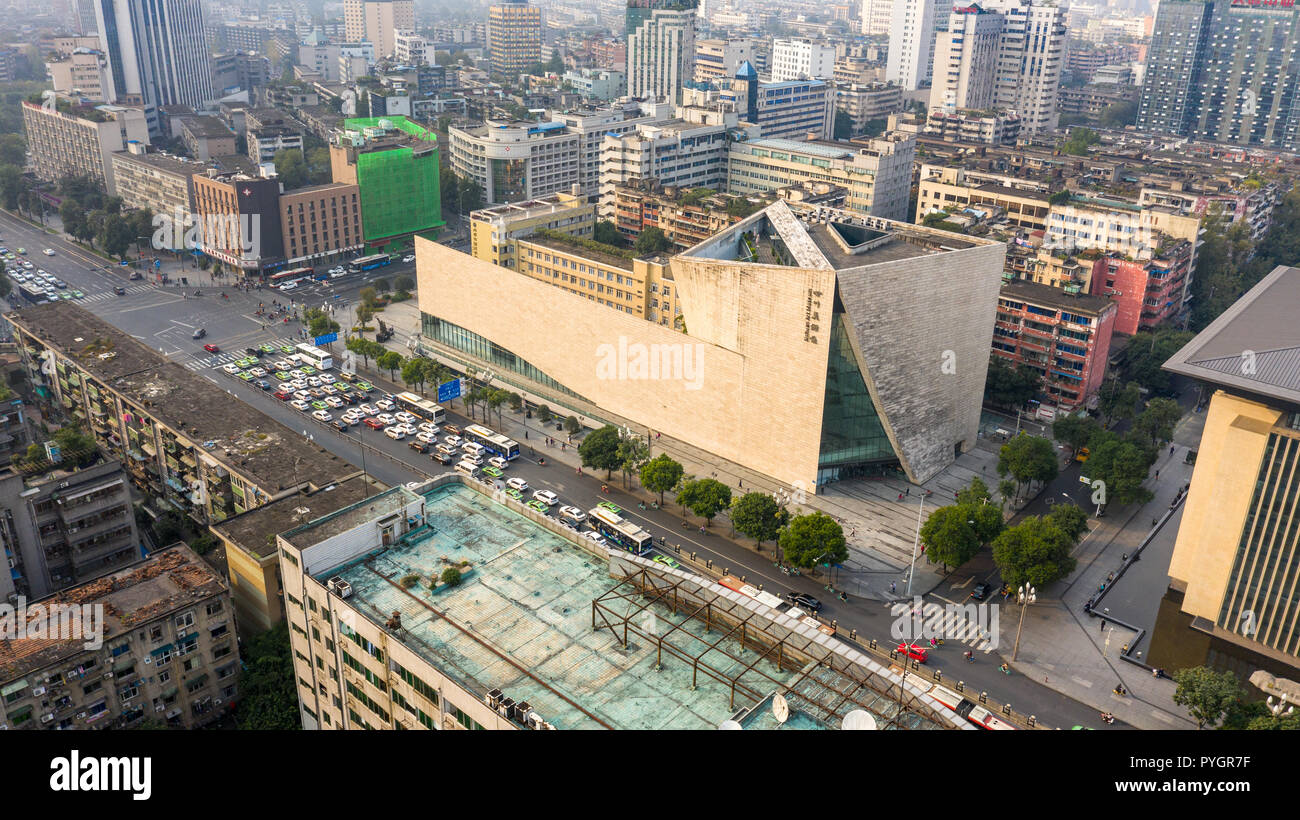 Museo di arte del Sichuan, Chengdu Cina Foto Stock