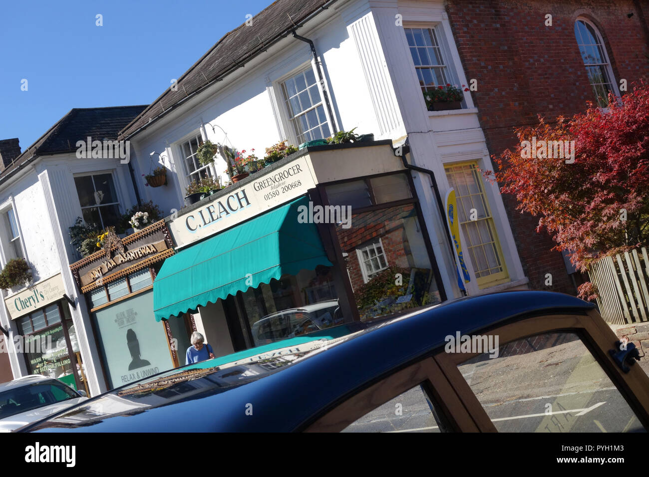 Dotazioni locali a Ticehurst, East Sussex, Regno Unito Foto Stock