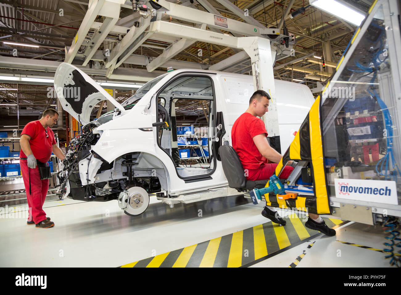 La Polonia, insieme alla Volkswagen Poznan (VW Veicoli Commerciali, caddy e T6) Foto Stock