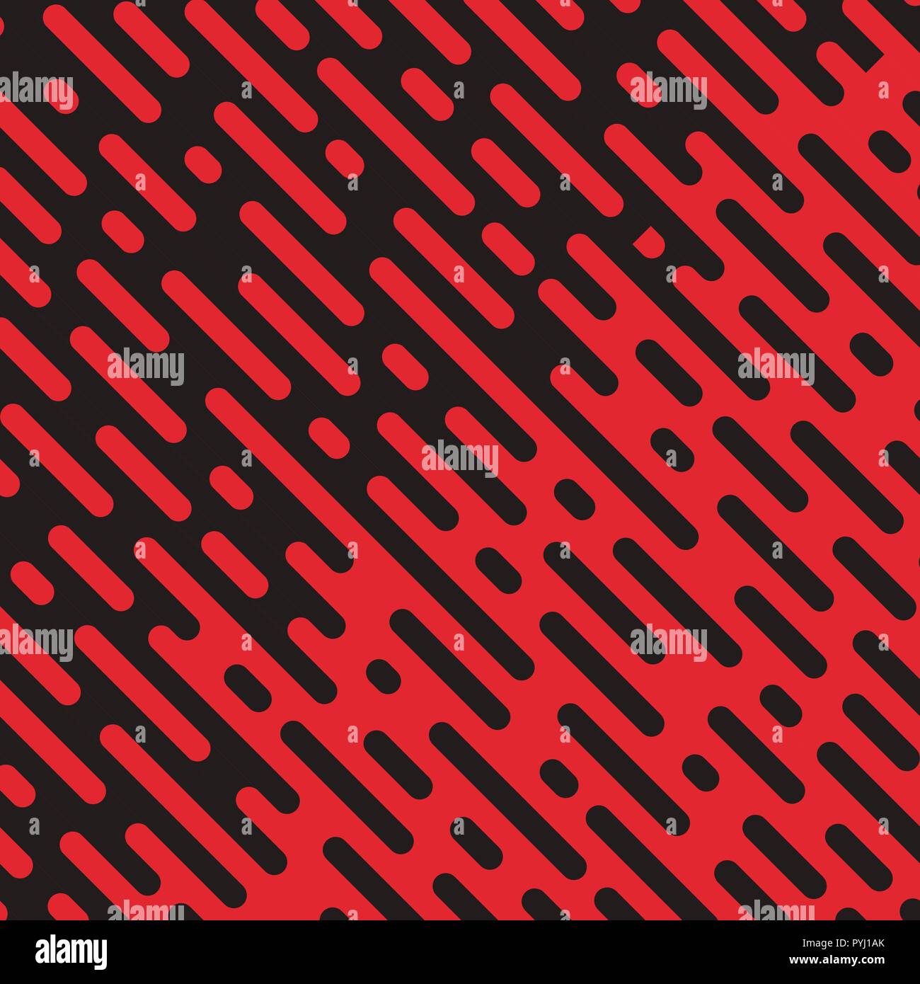 Linee arrotondate pattern. sfondo con transizione di mezzitoni. Illustrazione Vettoriale