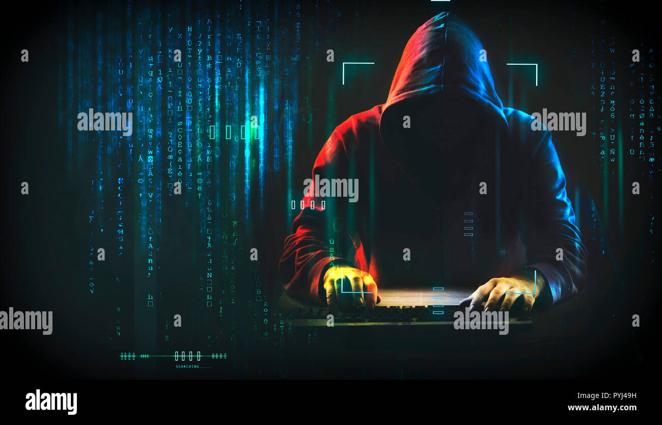 Web concetto di sicurezza Foto Stock