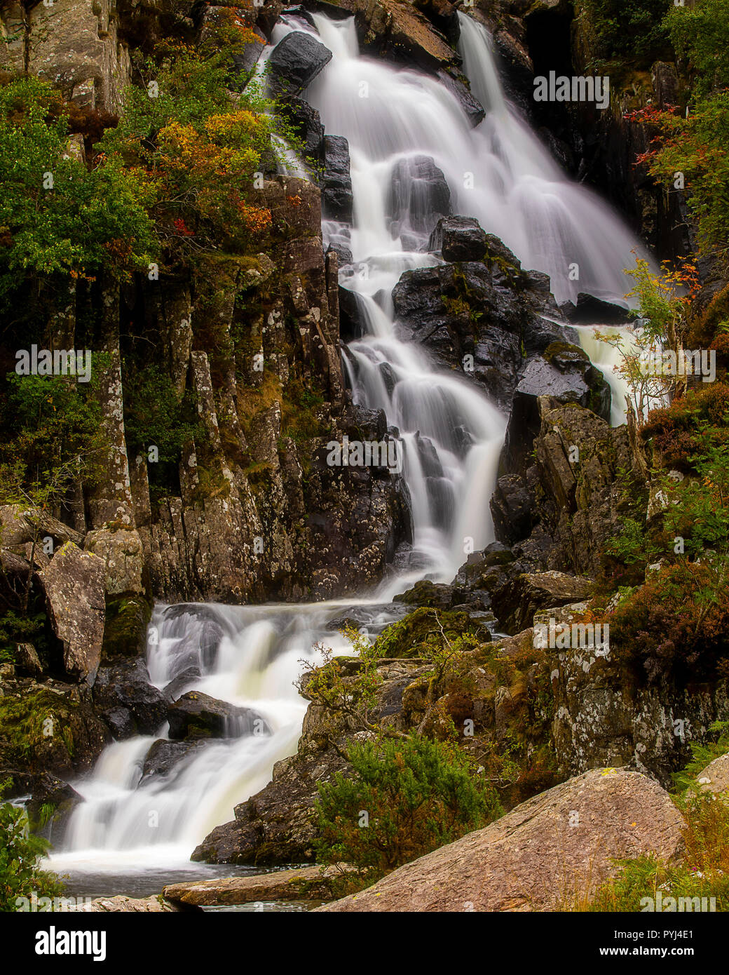 Infuriano Rhaeadr Foto Stock