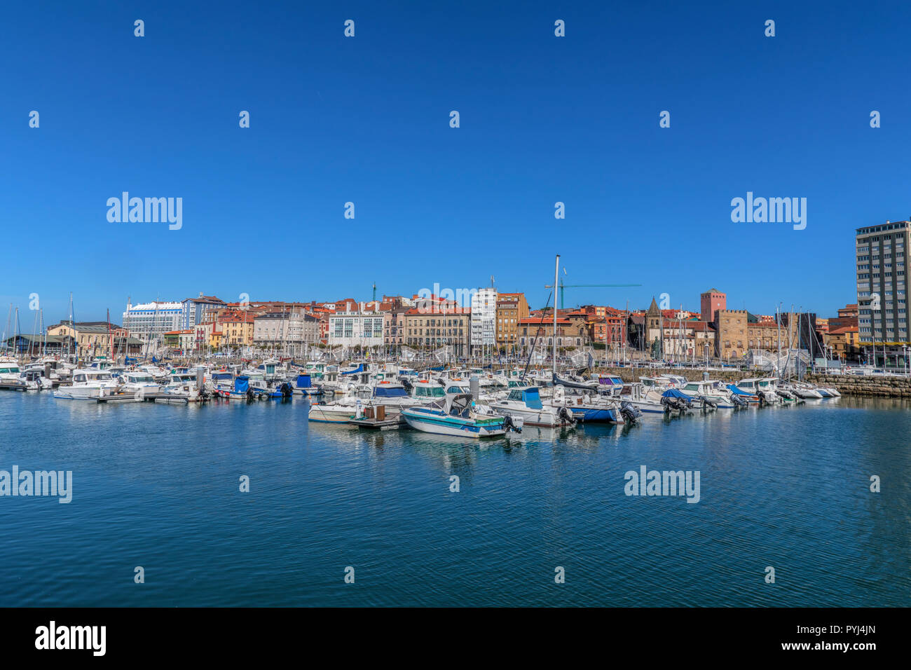 Gijon, Asturias, Spagna, Europa Foto Stock