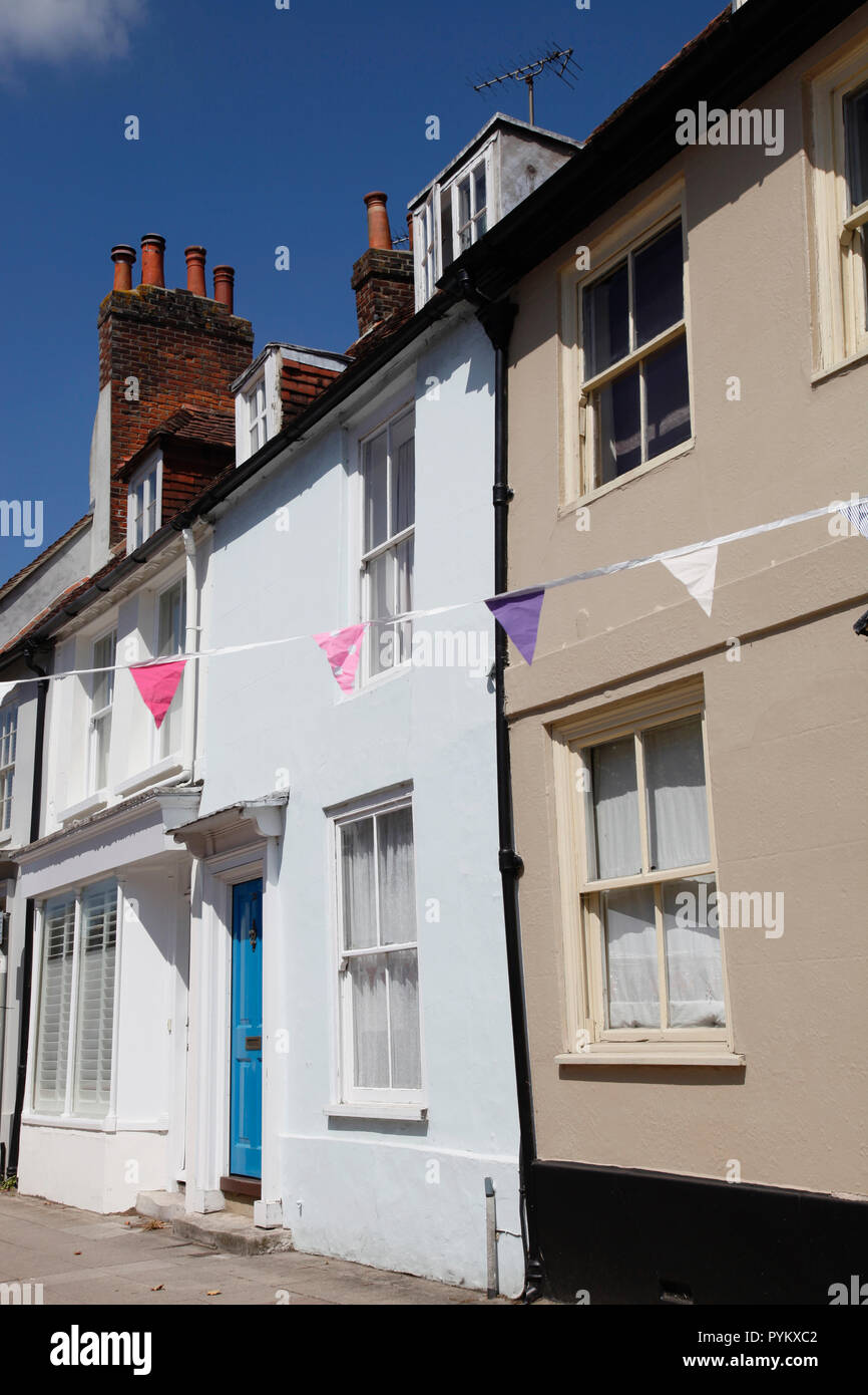 Inghilterra, West Sussex, Chichester, Westgate residenti street party. Foto Stock