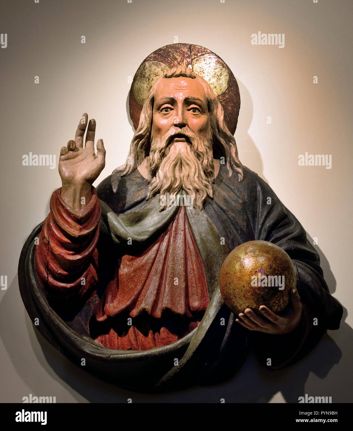 Dio Padre benedizione 15301535 da Andrea da Saronno xvi secolo Museo