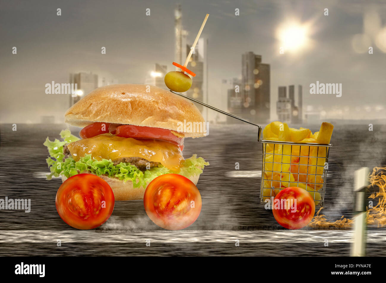 Questa immagine è una illustrazione Foto Stock