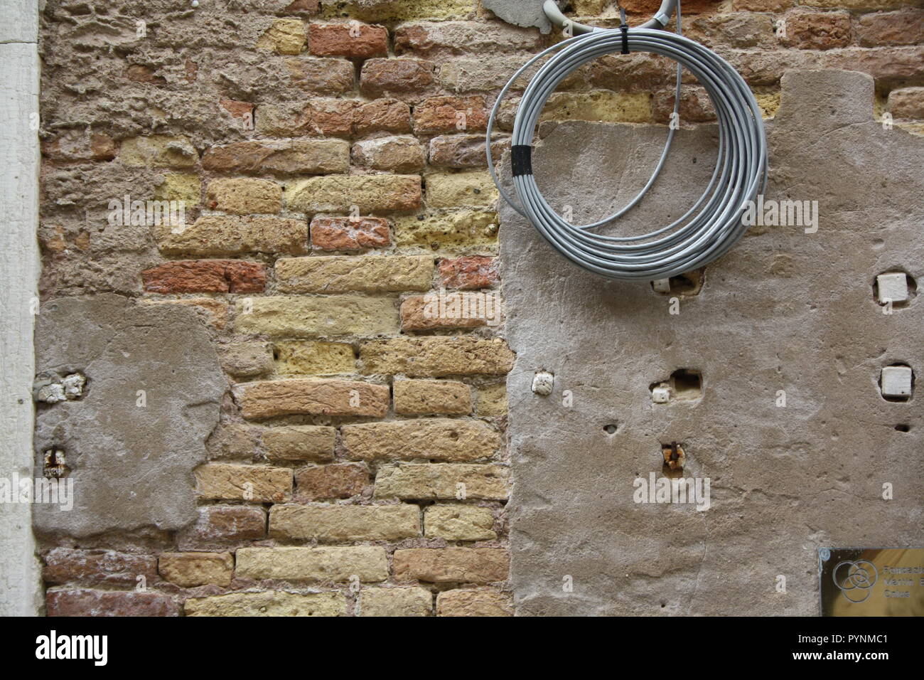 Composizioni artistiche attese per le vie di Venezia Foto Stock