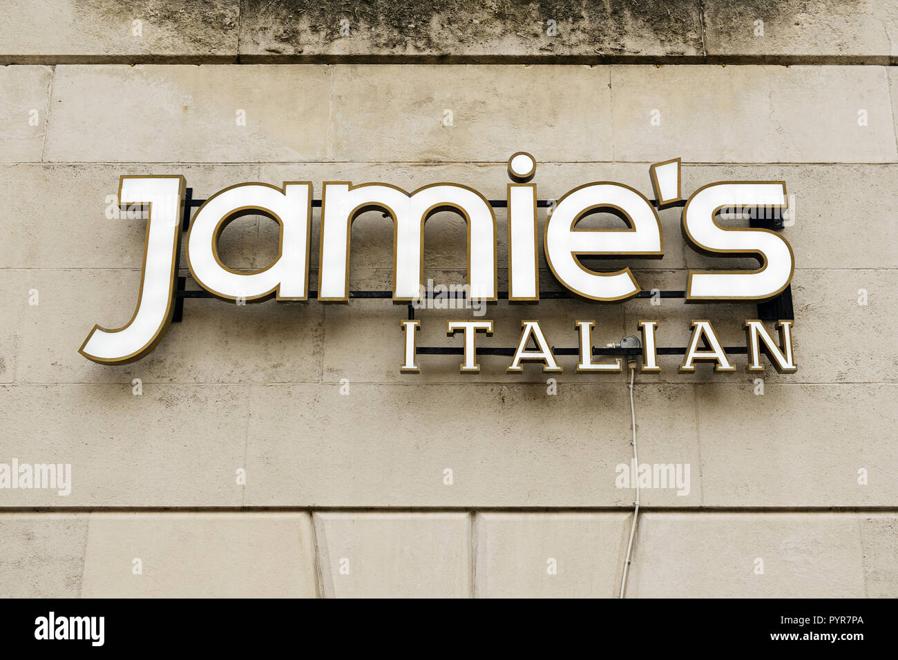 Jamie's Italian Restaurant, Manchester, Inghilterra, Regno Unito Foto Stock