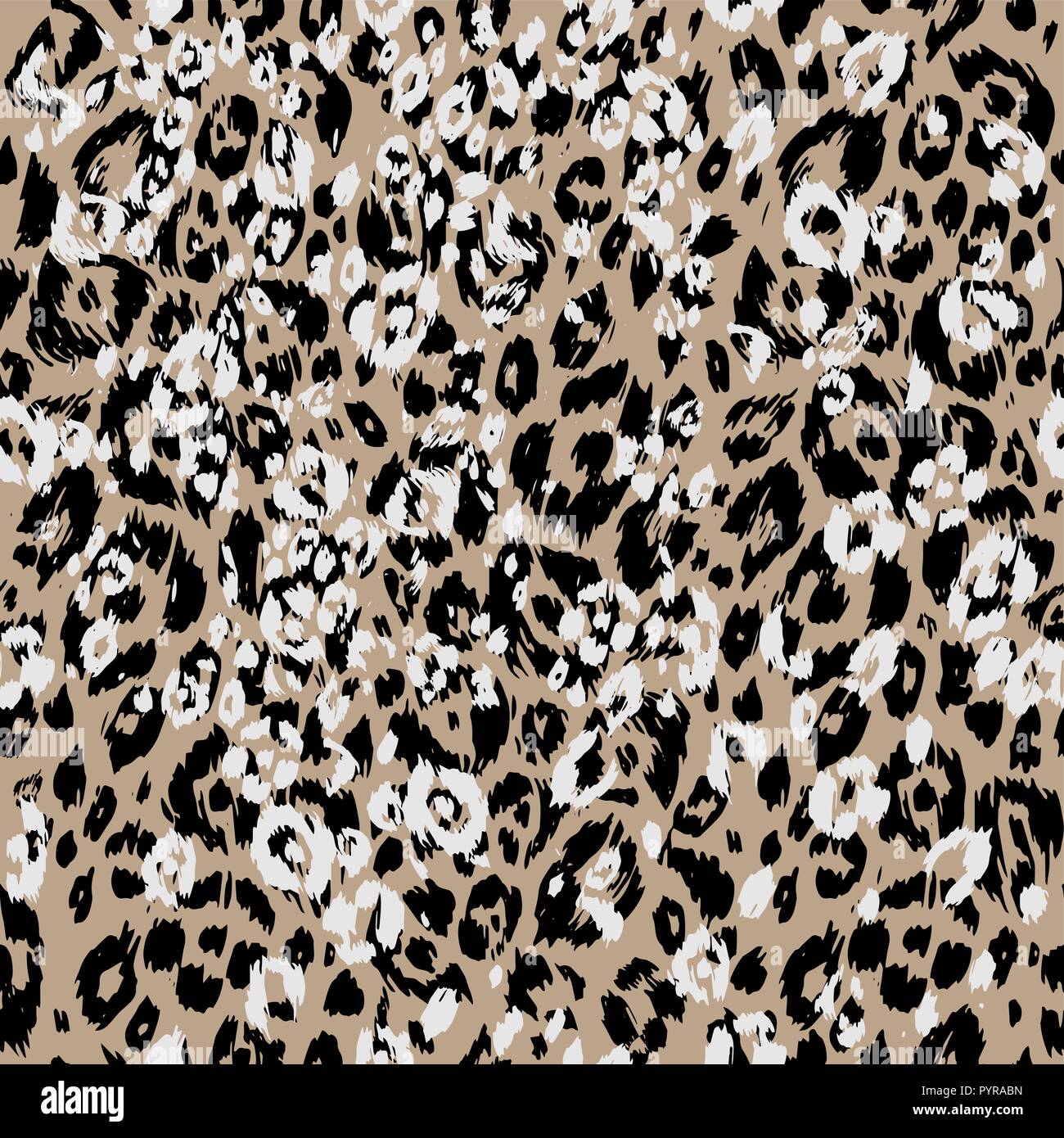 Leopard pelle testurizzata Illustrazione Vettoriale