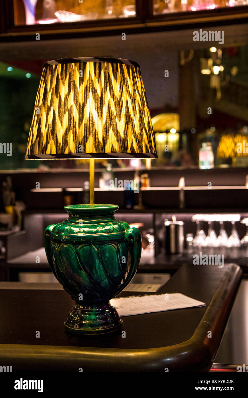 Rake's Cafe Bar presso la struttura Andaz Hotel, London, Regno Unito Foto Stock