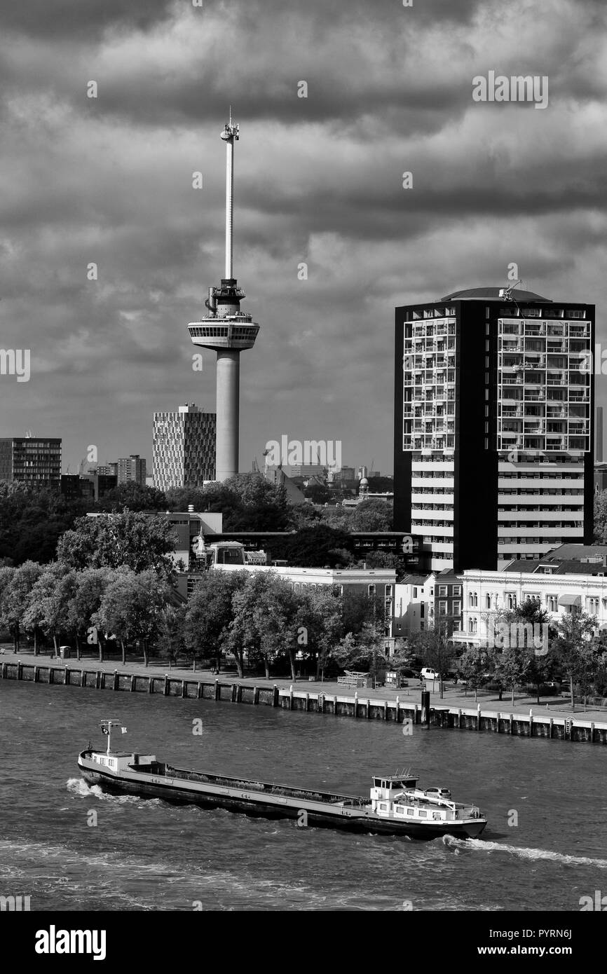 Quartiere Delfshaven, Rotterdam, Paesi Bassi, Europa Foto Stock