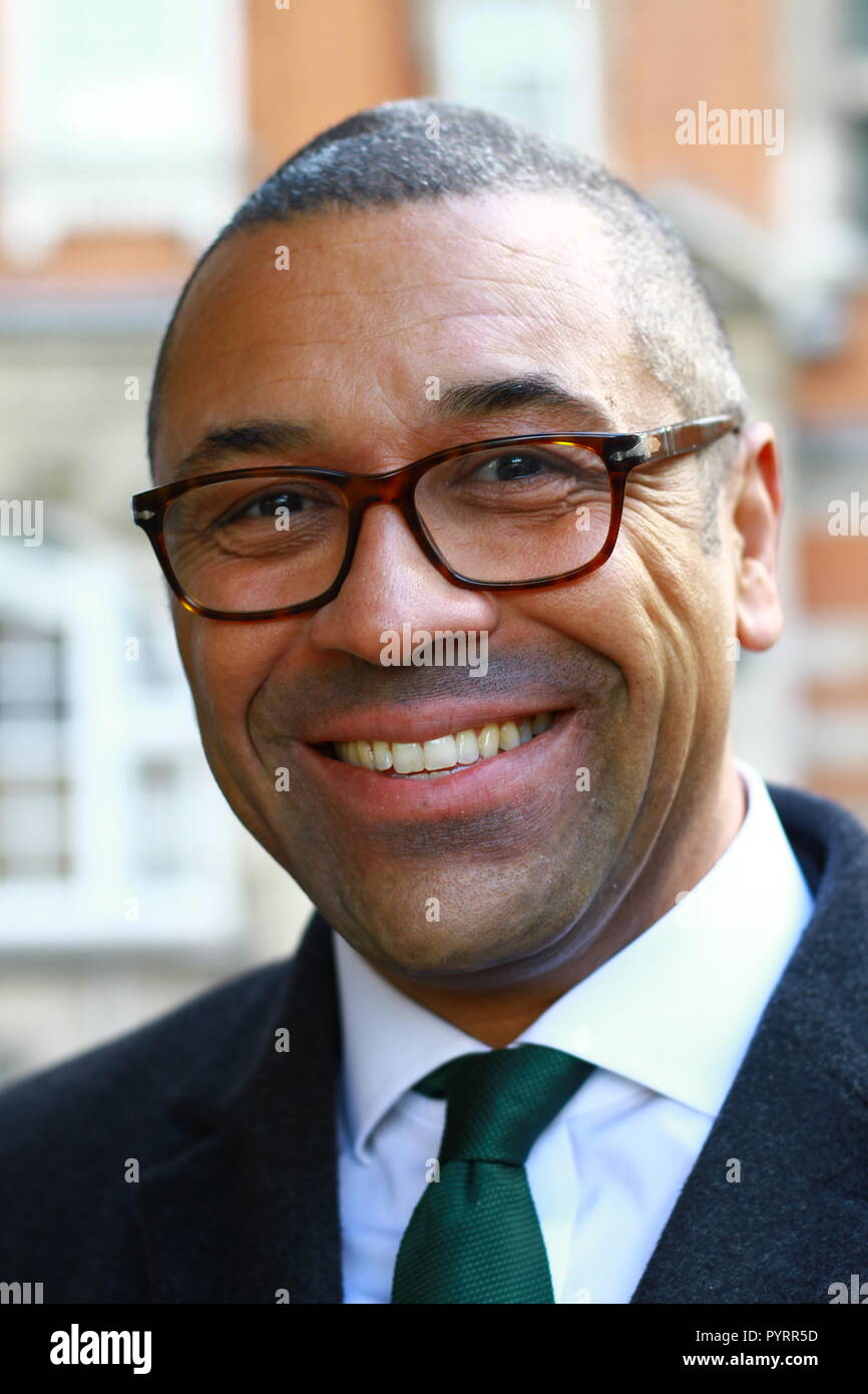 James sapientemente MP in Westminster, Londra, Regno Unito. sul bilancio il giorno 29 ottobre 2018. Credito foto Russell Moore. Foto Stock