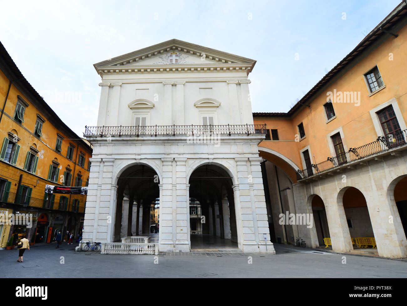 Logge dei Banchi house di Pisa, Italia Foto stock - Alamy