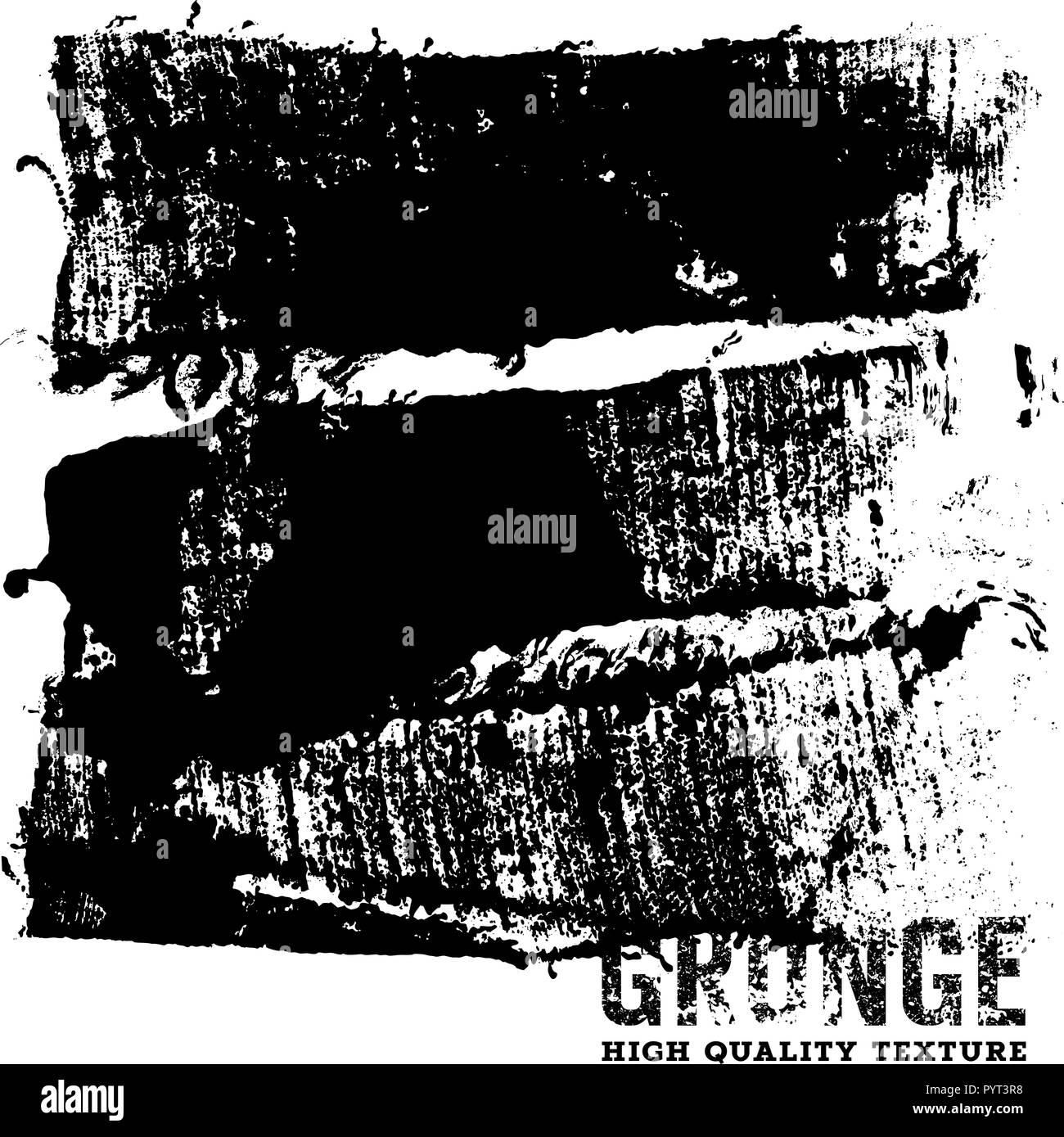 Grunge background / Grunge effetto sporco / Emergenza / Tessitura Tessitura artigianale di alta qualità / Abstract template vettoriale / Bianco e Nero Illustrazione Vettoriale