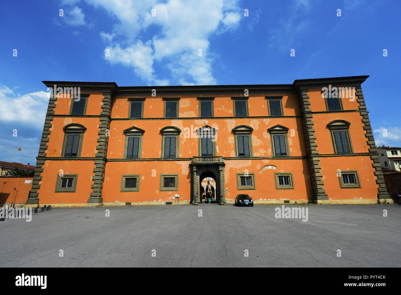Palazzo dell'Arcivescovado a Pisa, Italia. Foto Stock