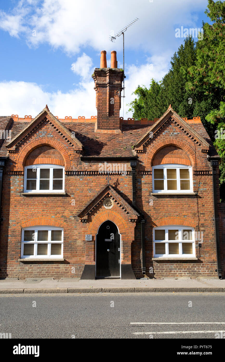 Chapel Street, Marlow, Buckinghamshire, Inghilterra Foto Stock