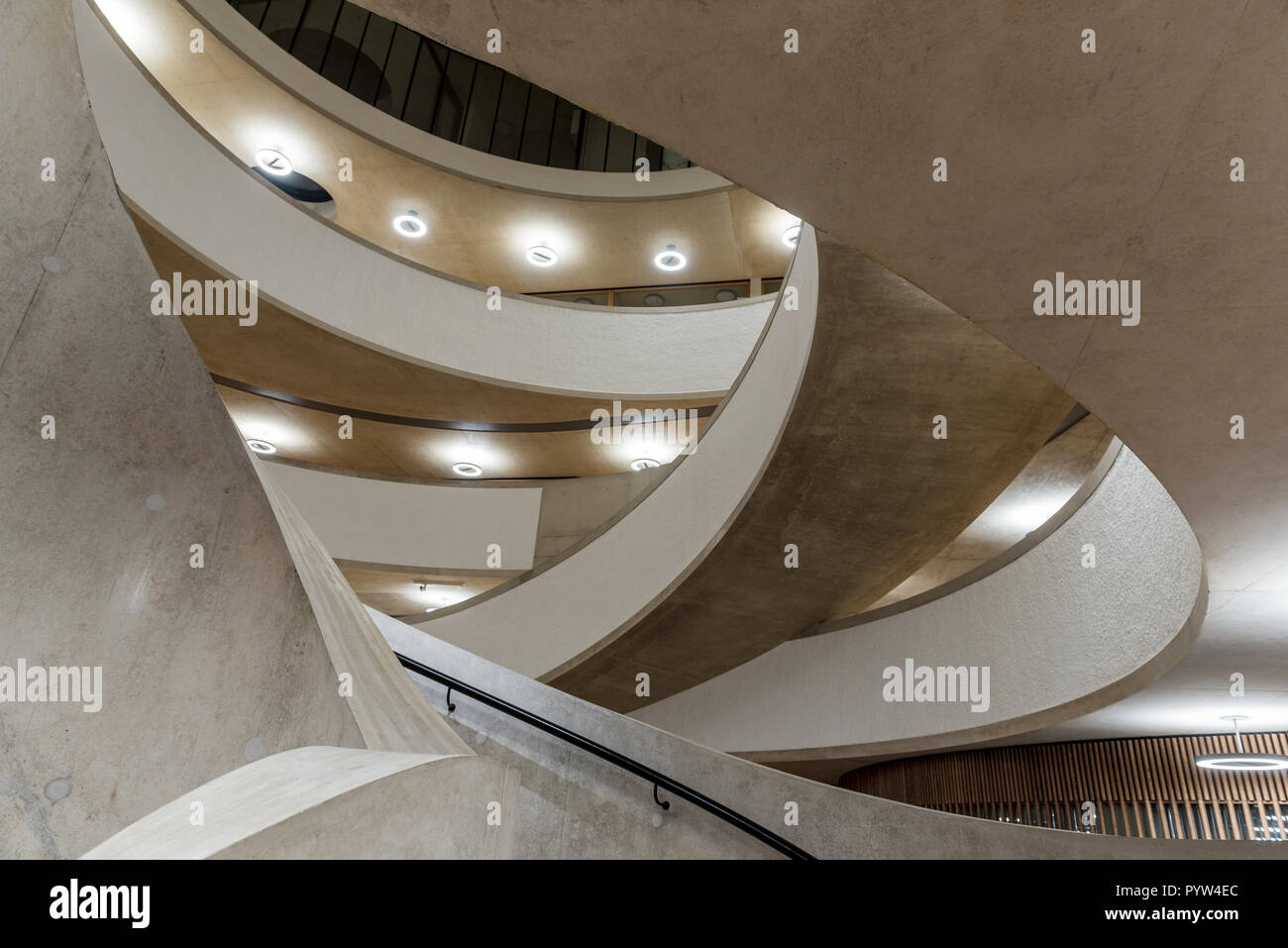 Le immagini degli interni della nuova scuola Blavatnik del Palazzo del Governo Oxford Foto Stock