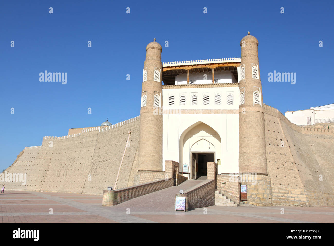 Fortezza Ark a Bukhara Foto Stock