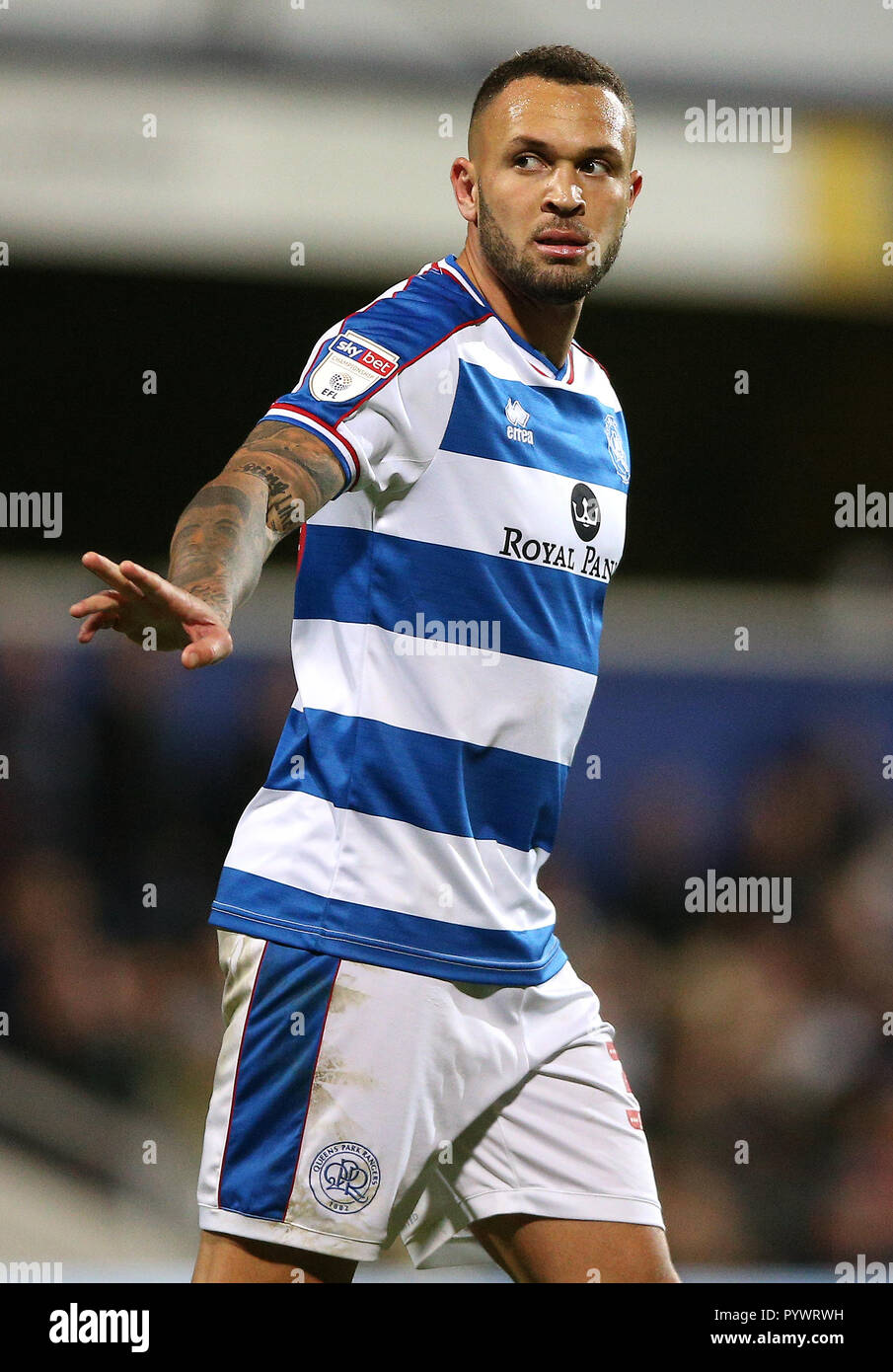 Queens Park Rangers pozzetti Nahki Foto Stock